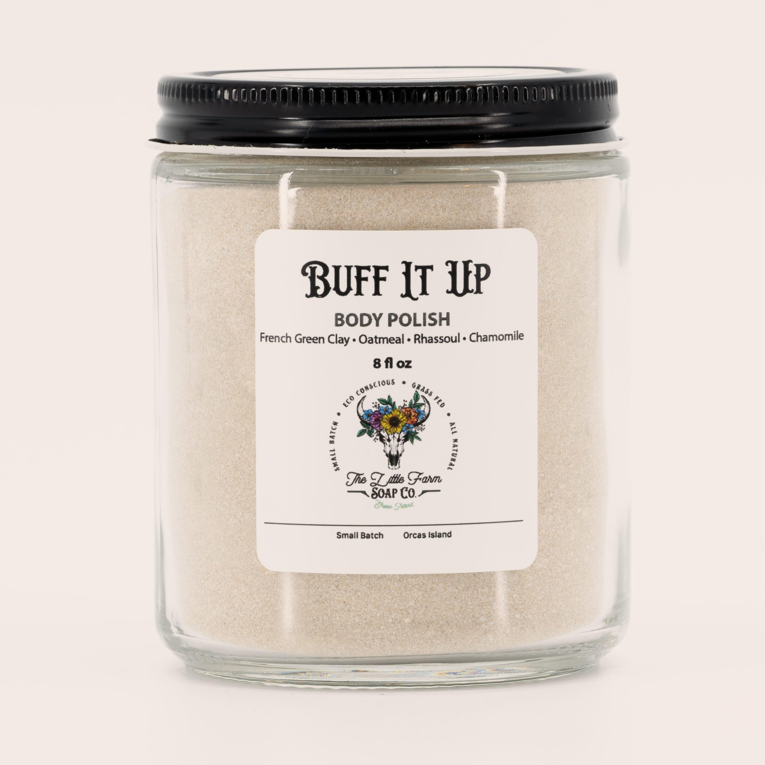 Buff It Up — Dry Clay + Oat Body Polish